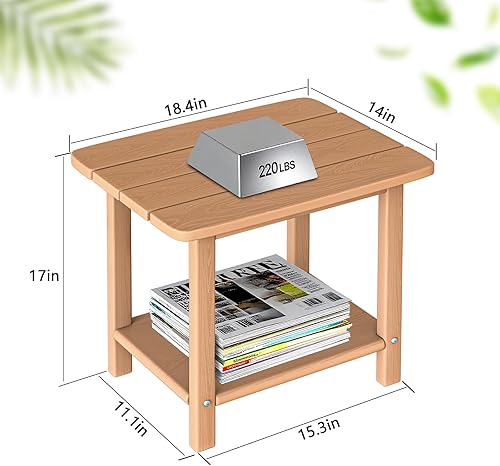 Miniatura 2 de Juego de sillas plegables Adirondack de 3 piezas, respaldo extra alto de 38 pulgadas y grano de madera en relieve, muebles de patio de polietileno