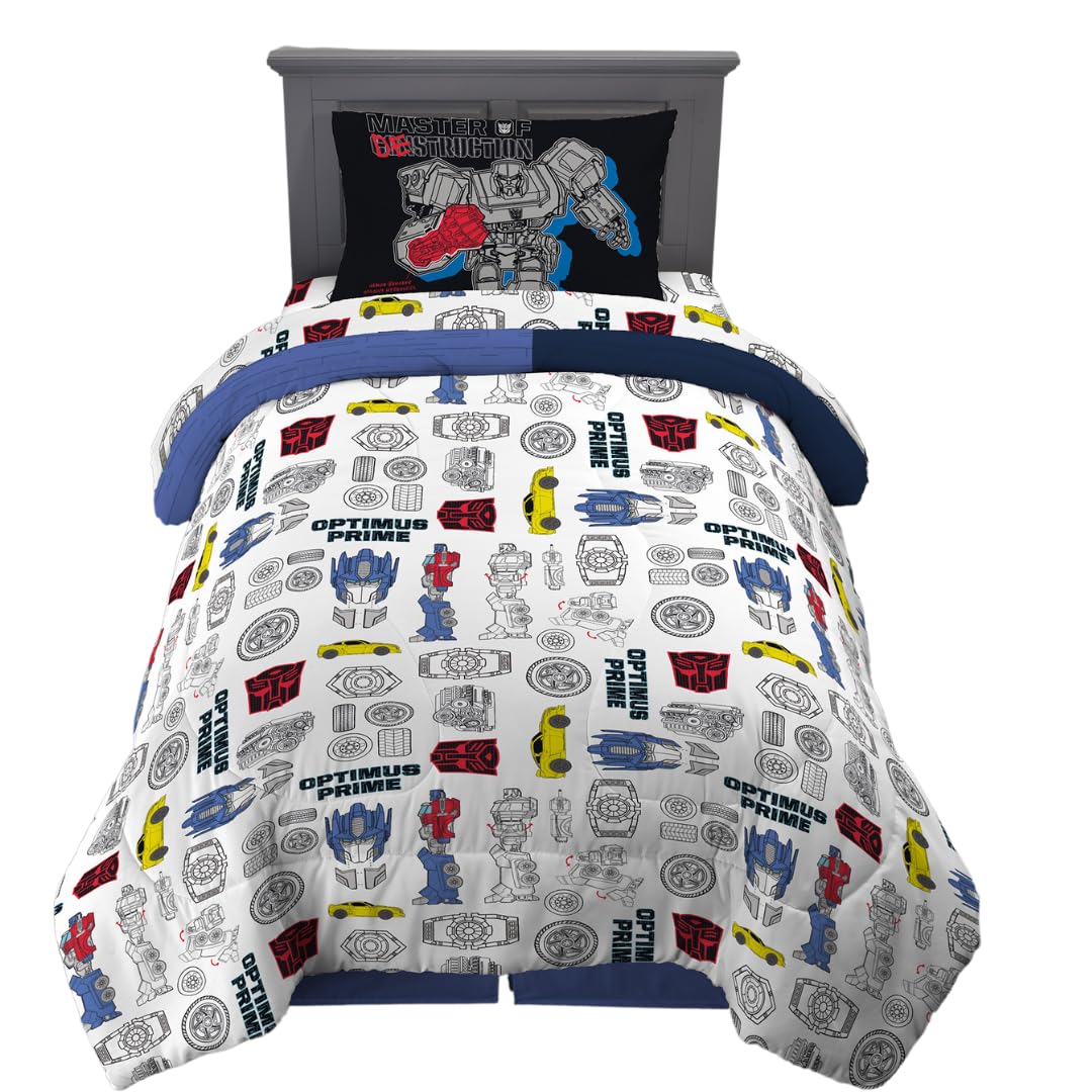 Franco Transformers Optimus Prime Super Soft Comforter and Sheet