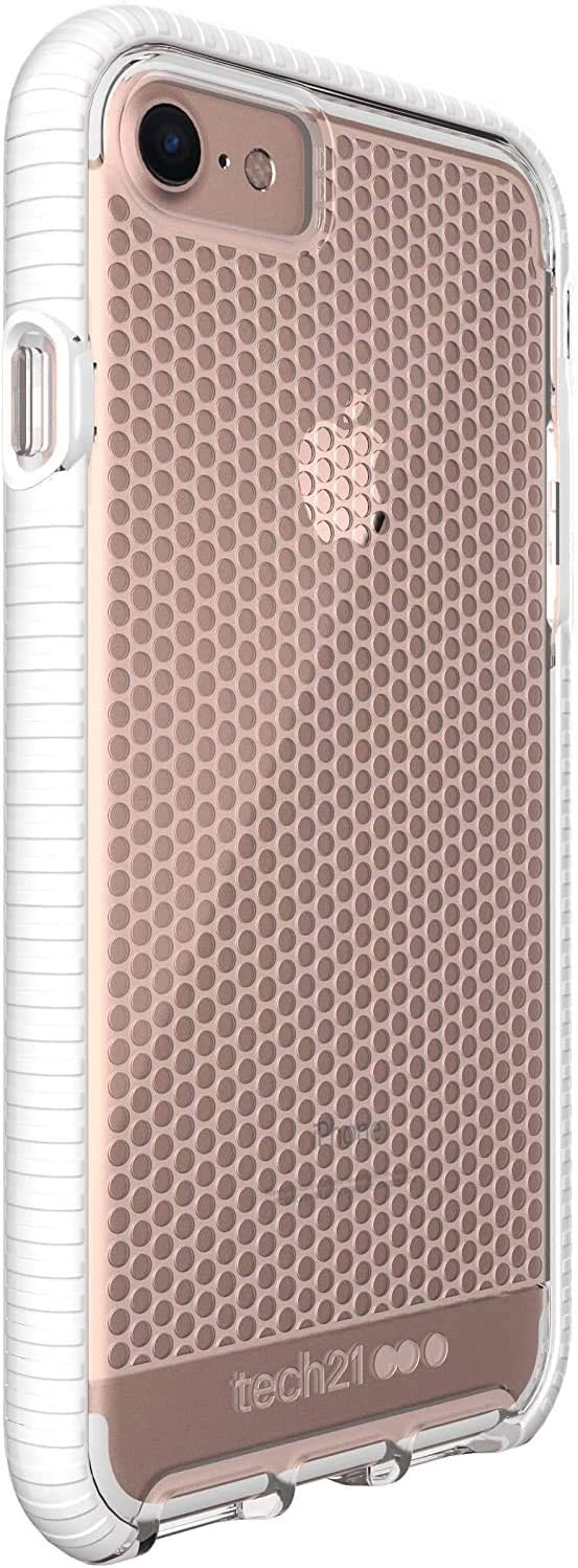 tech21 Evo Mesh for Apple iPhone 7/8/ and SE (2020) Phone Case - White (T21-5404)