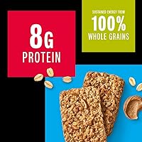 Vista 4 de KIND - Barras de proteína para el desayuno, mantequilla de almendras, snacks saludables, libres de gluten, con 8g de proteína, 6