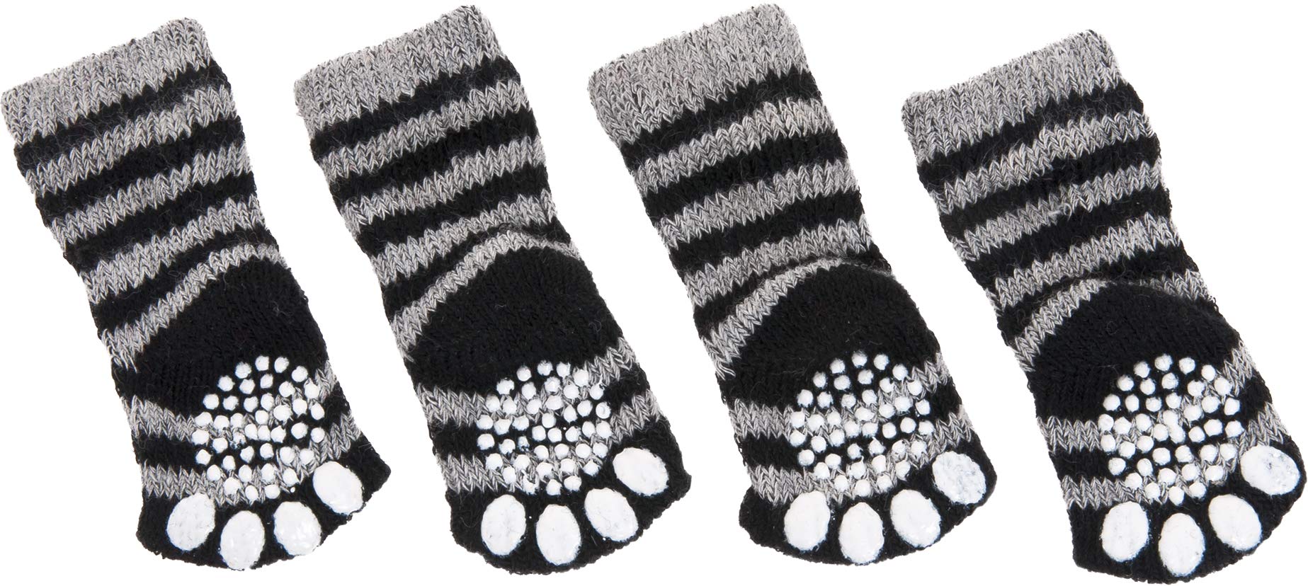 Flamingo PET SOCKS 4 PCS/SET XS BLACK/GREY