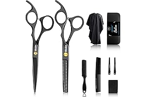 Sirabe: 10-Piece Professional Haircut Scissors Set