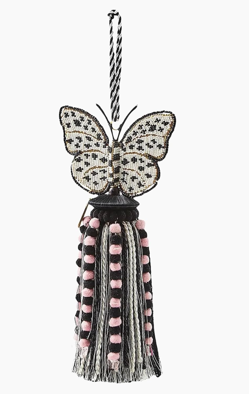 MacKenzie-Childs Butterfly Beaded Tassel