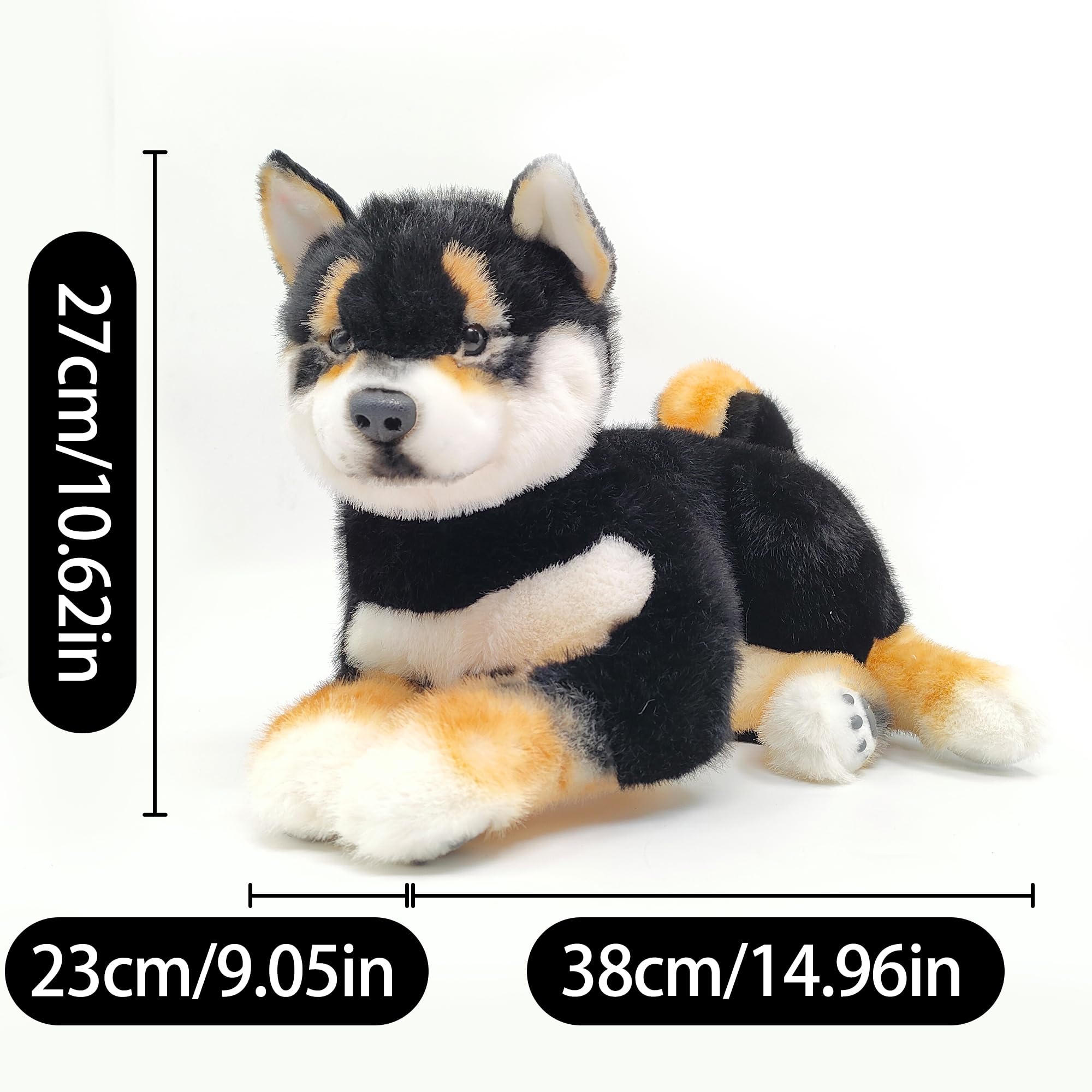 Amazon.co.jp: Chongker 犬 ぬいぐるみ 柴犬 ぬいぐるみ ハンドメイド