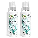Clean-n-Fresh Toilet Spray 6.8 Fl.Oz, Poop Spray Beach Coco, Bathroom Air Fresheners Spray, Long Lasting Odor Eliminator - Coconut, Vanilla & Lily of the Valley