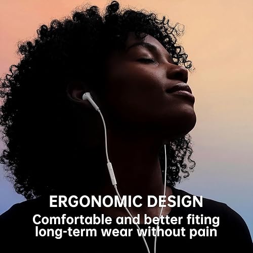 Miniatura 4 de Wired Earbuds,【Ultra Clear Calls & no Noise】 Headphones Earbuds Wired 3.5mm, in-Ear Earphones with Mic, Compatible with