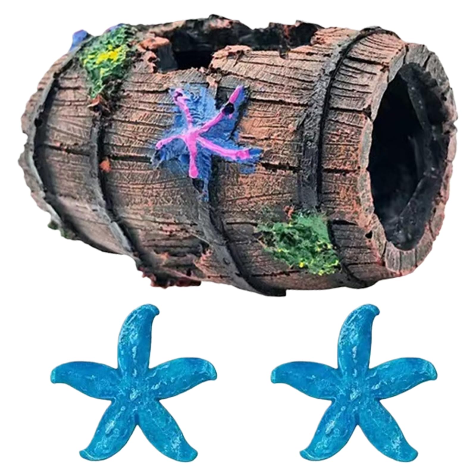 KAHDGSS Realistic Underwater Resin Corals Set Safe FishTanks Landscape Accessories Customizable Aquascaping Design for Aquariums Synthetic Resin Aquariums Decors