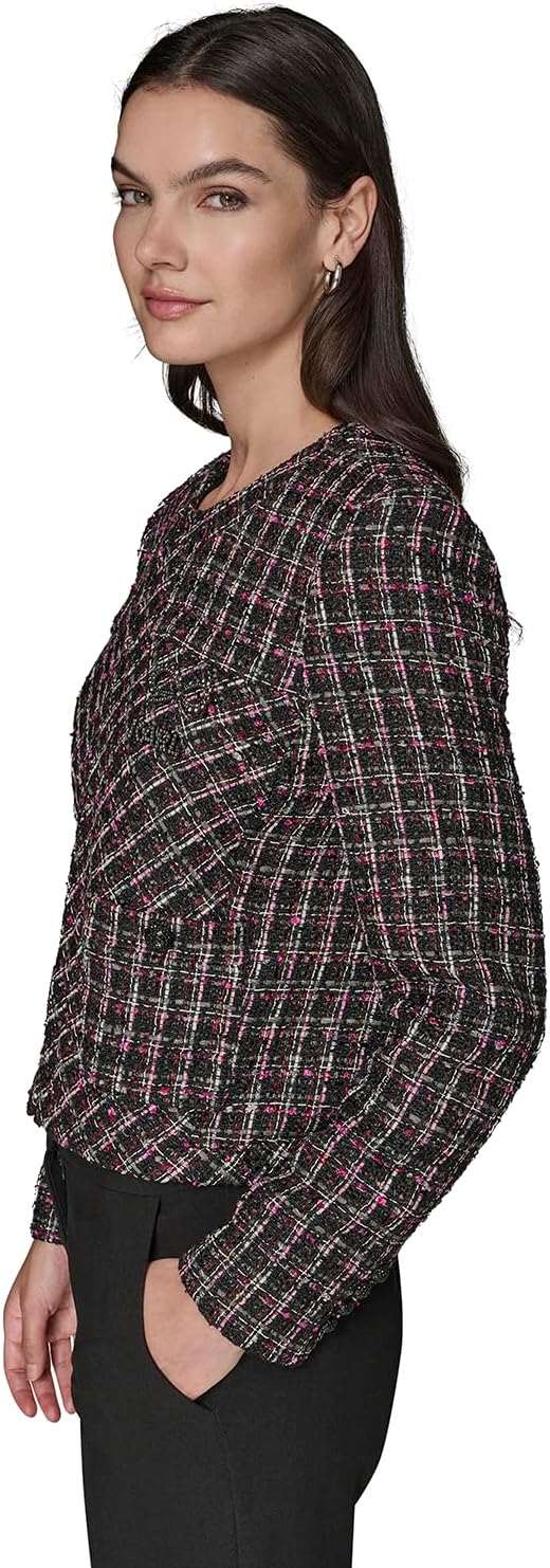 KARL LAGERFELD Women's Long Sleeve Career Jacket - Image 5