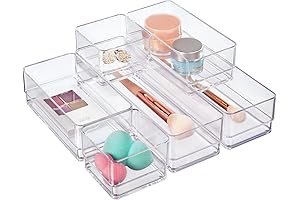 STORi Drawer Organizer Containers with Lids for Home Organization and Storage -...
