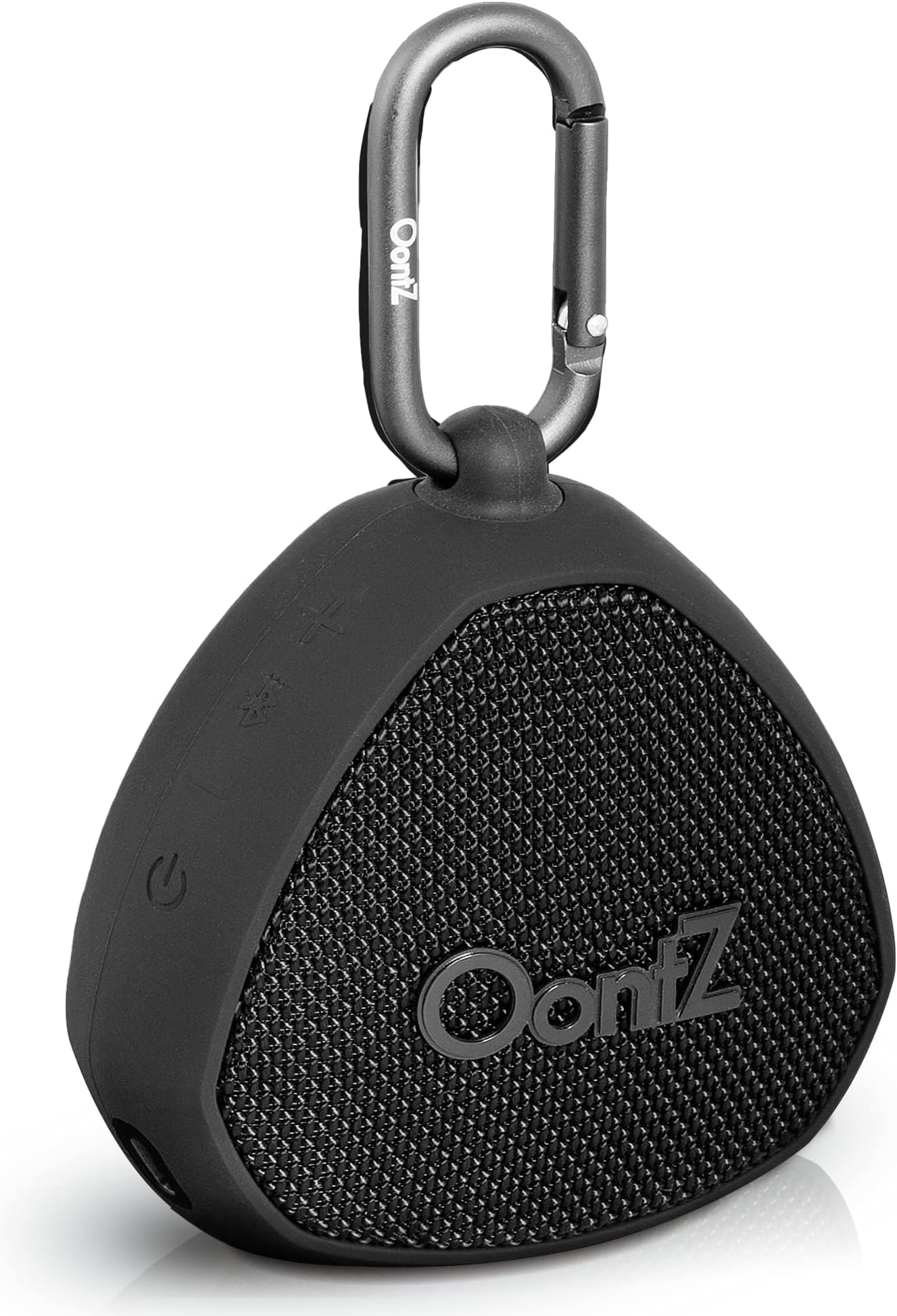 OontZ Clip Portable Wireless Bluetooth Speaker with Carabiner, 12W IPX7 Waterproof Outdoor Travel Speaker