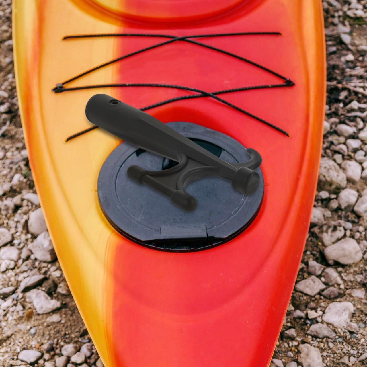 UPKOCH Spitzhacke Dock-Hardware Bootszubehör Hakenkopf für Rettungsboote teleskopisch Bootshaken Boot Haken Mehrzweck Kajakhaken Schwimmhaken für Verlängerungsstange Nylon Black