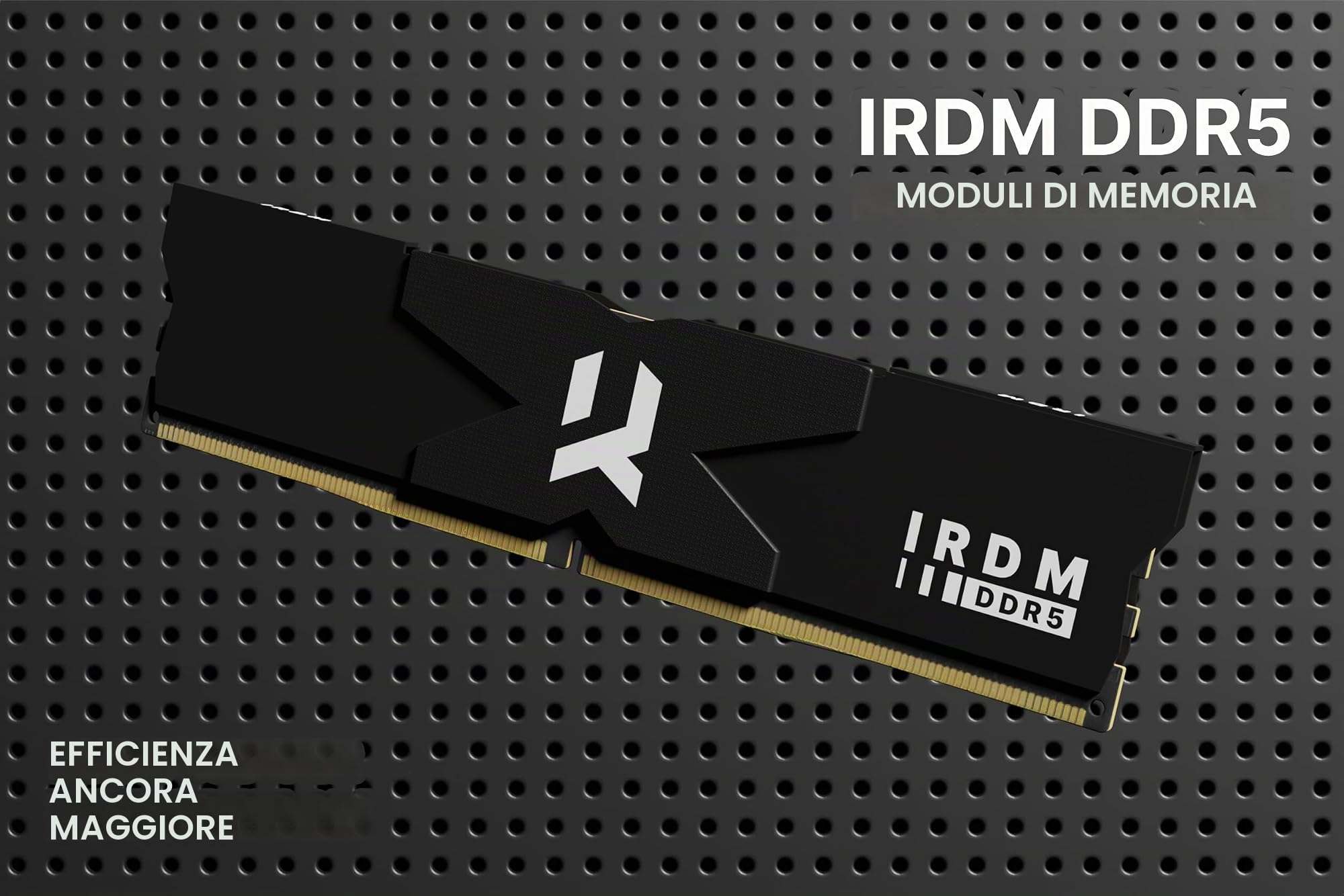Goodram IRDM DDR5 IR-6000D564L30S/32GDC Speichermodul 32 GB 2 x 16 GB 6000 MHz (IR-6000D564L30S/32GDC)
