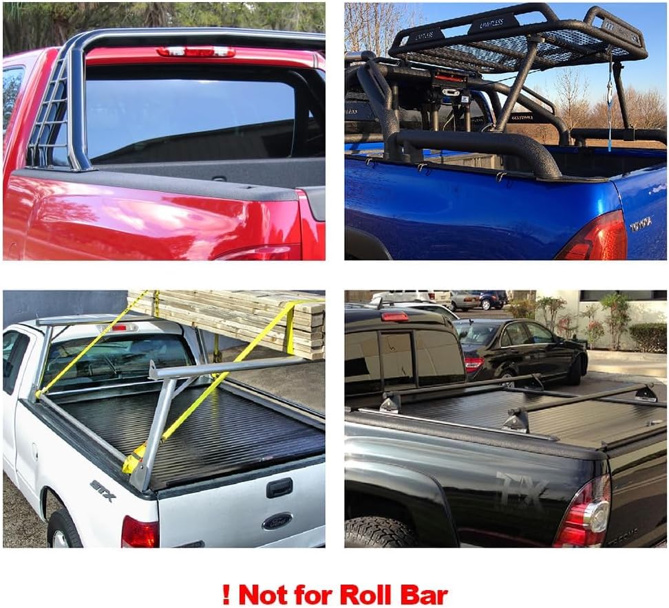 compatible with 1pc 6.5Ft Soft Top Roll-up Tonneau Cover Truck Bed Compatible with Ford Compatible with F150 2004-2014,Compatible with Lincoln Compatible with Mark LT 2007-2008 0589