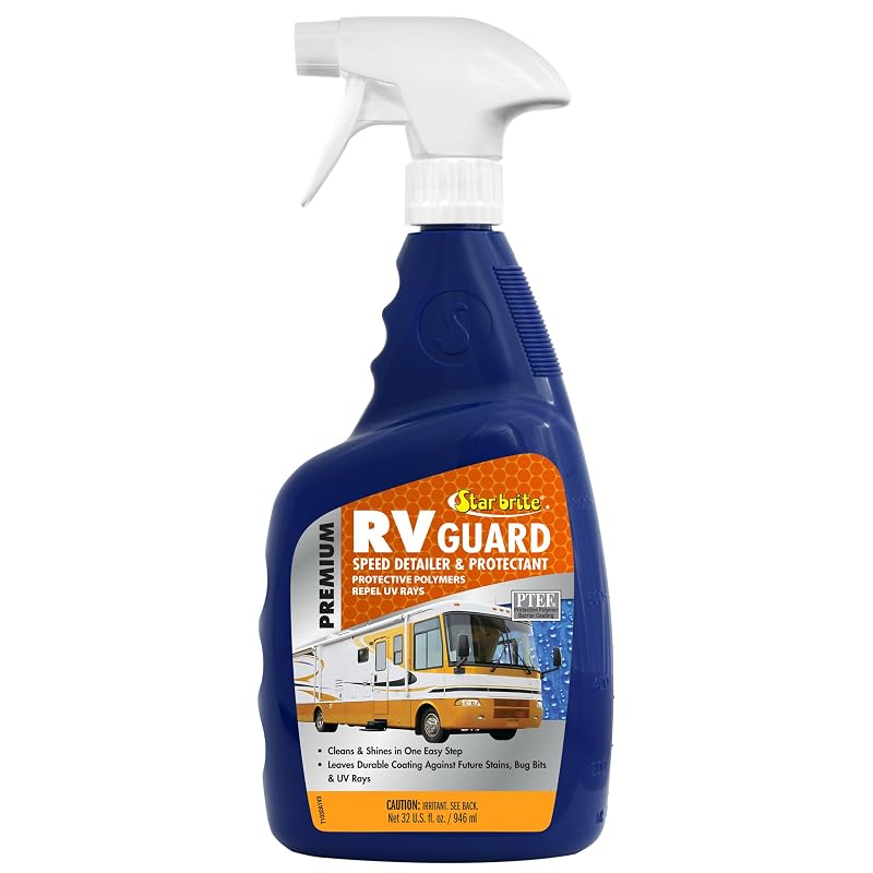STAR BRITE RV Guard Detailer e Protetor em Spray com Polímeros Protetores, 946 mL (071032)