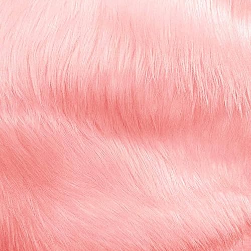 Miniatura 10 de Parches cuadrados peludos de pelo sintético de pelo largo, para manualidades, costura, cosplay, disfraces, decoracionesvendido por pieza (negro, 15