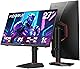 KOORUI ゲーミングモニター 27インチ 4Kモニター (4K@160Hz/FHD@320Hz) ディスプレイIPSパネル 縦横回転,高さ調整/HDR 400/ブルーライト軽減/VESA対応,G2741L