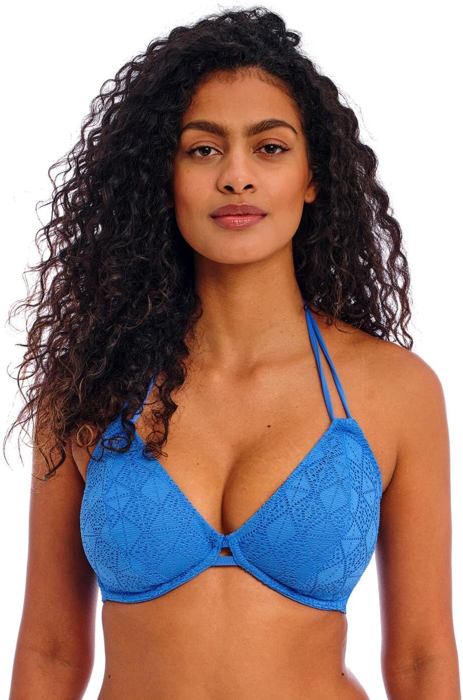 Freya Womens Nomad Nights Underwire Halter Bikini Top