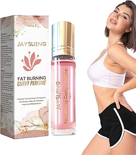 Generic Perfume curvilíneo de queima de gordura dos Elefs ™, rolo sobre perfume de óleo para mulheres, creme de barriga de beleza curvilínea, perda de peso de perfume para mulheres de celulite,1pc