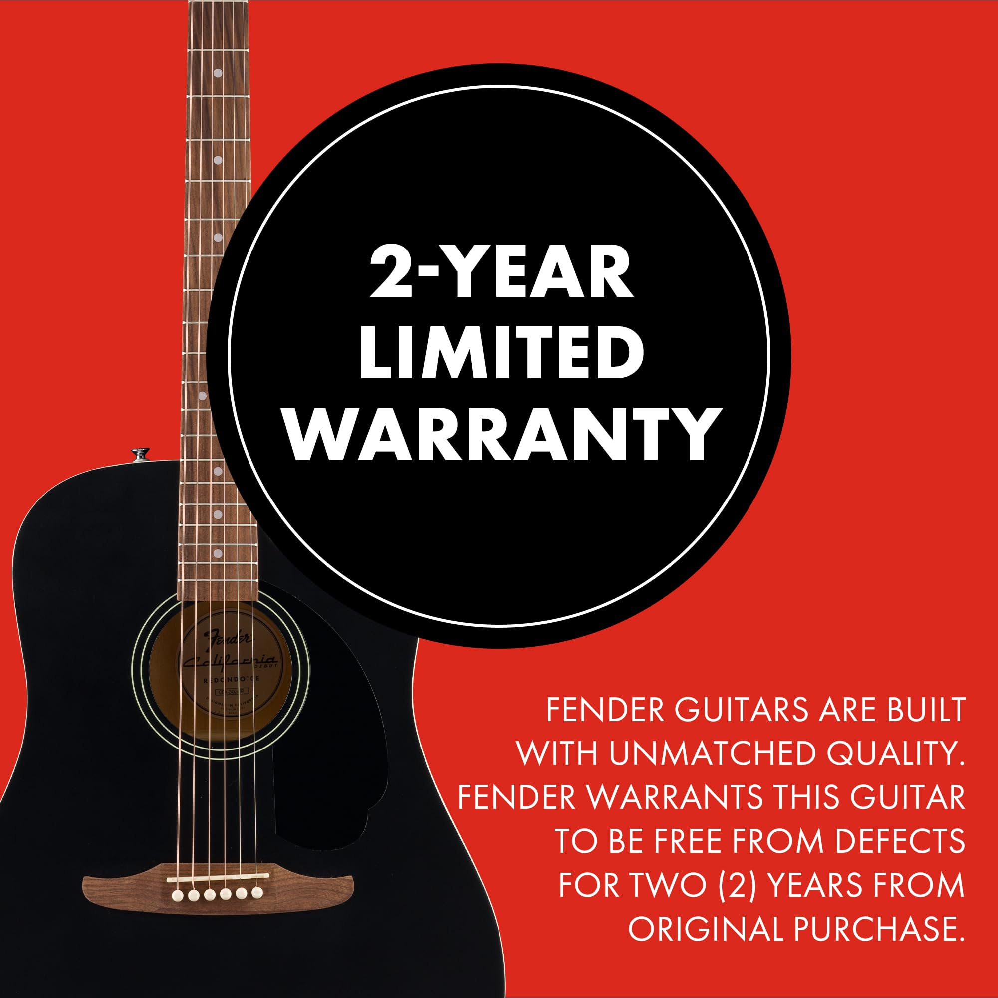 Amazon.co.jp: Fender California Debut Redondo Dreadnought カッタ