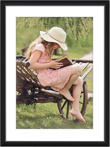 Miniatura 37 de Frametory, marco de fotos de aluminio de 16x20 - Marco negro de 16 x 20 con alfombrilla extraíble para foto de 11 x 14 - Marco de metal duradero