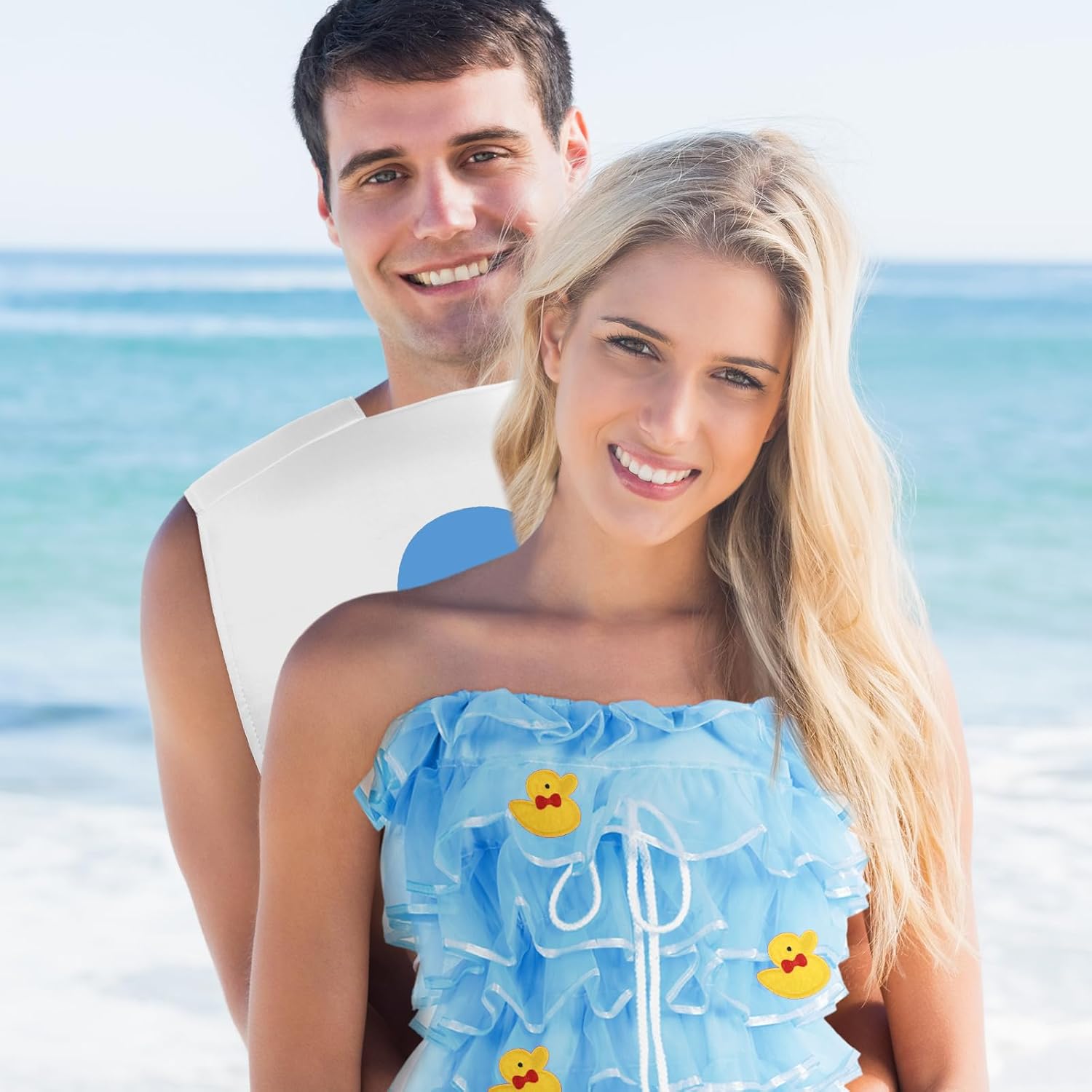 Suhine 23 Pcs Loofah and Soap Costume Halloween Party Couple Novelty Costumes for Adult Role Play Carnival Cosplay - Image 7