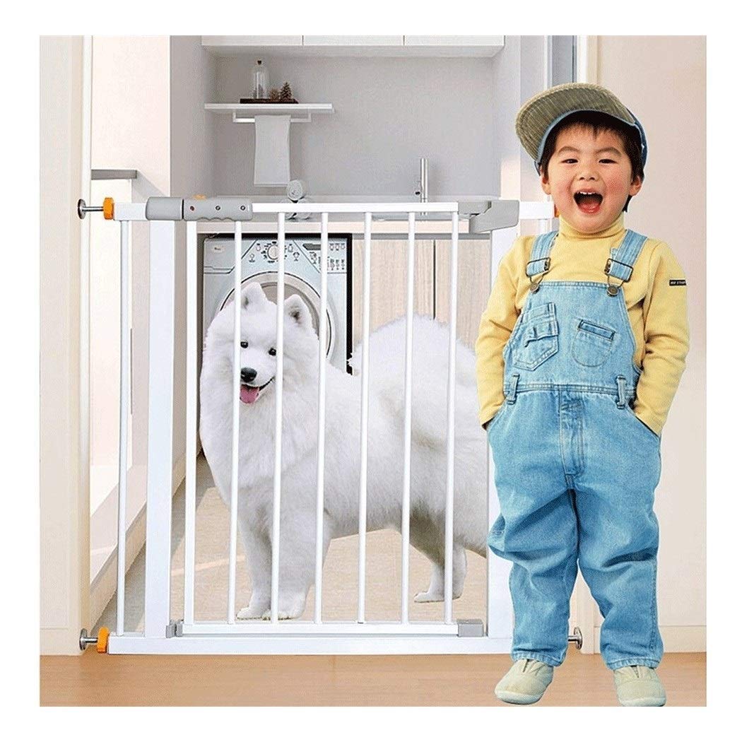 Buy Guardrail Baby Gate Auto Close Safety Baby Gate Extra Tall Durable Dog Gate With Door Easy