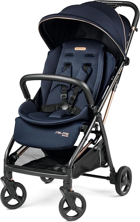 Peg Perego Poussette Citadine Selfie Plus Blue Shine Pliage Automatique
