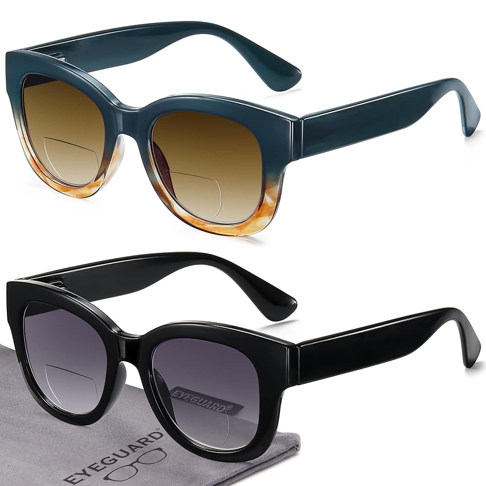 Sirui Lens Occhiali Da Lettura Colorati Sun Readers - Lenti Tinte UV400, Gradazione Da 0.00 A 4.00, Stile Quadrato Retrò Suunto Race - Foto 6