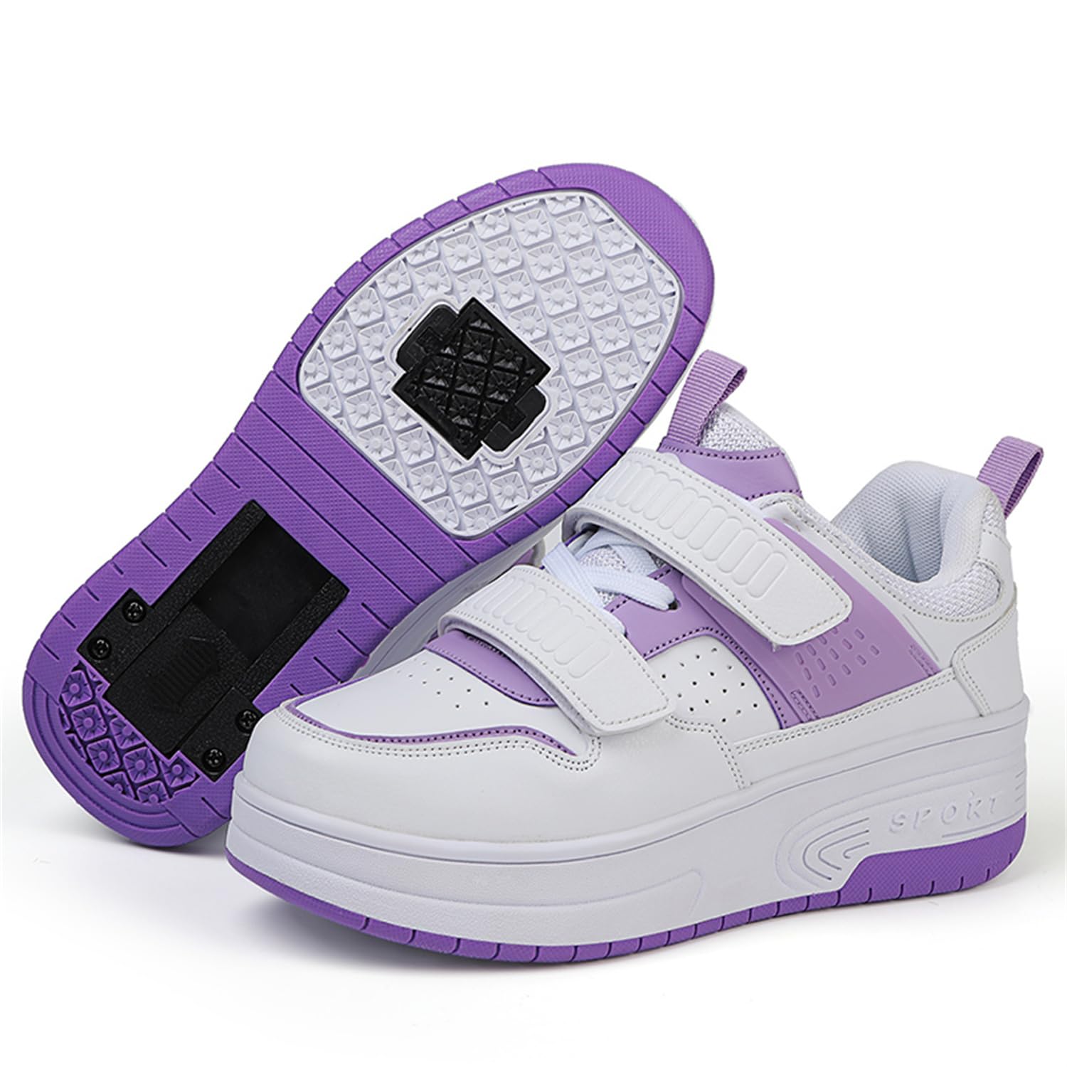 Zapatillas con Ruedas niña y niños Calzado de Skateboarding Zapatillas Patines Regalos creativos de Vacaciones para niños