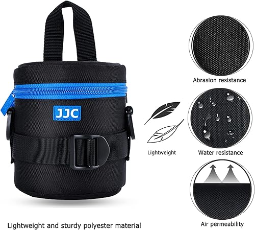 Vista 11 de JJC Funda profesional para lente de cámara para Sony FE 3.543 in f2.8 Nikon AF-S 2.165-11.811 in 2.756-11.811 in Canon RF 3.346 in f2 EF