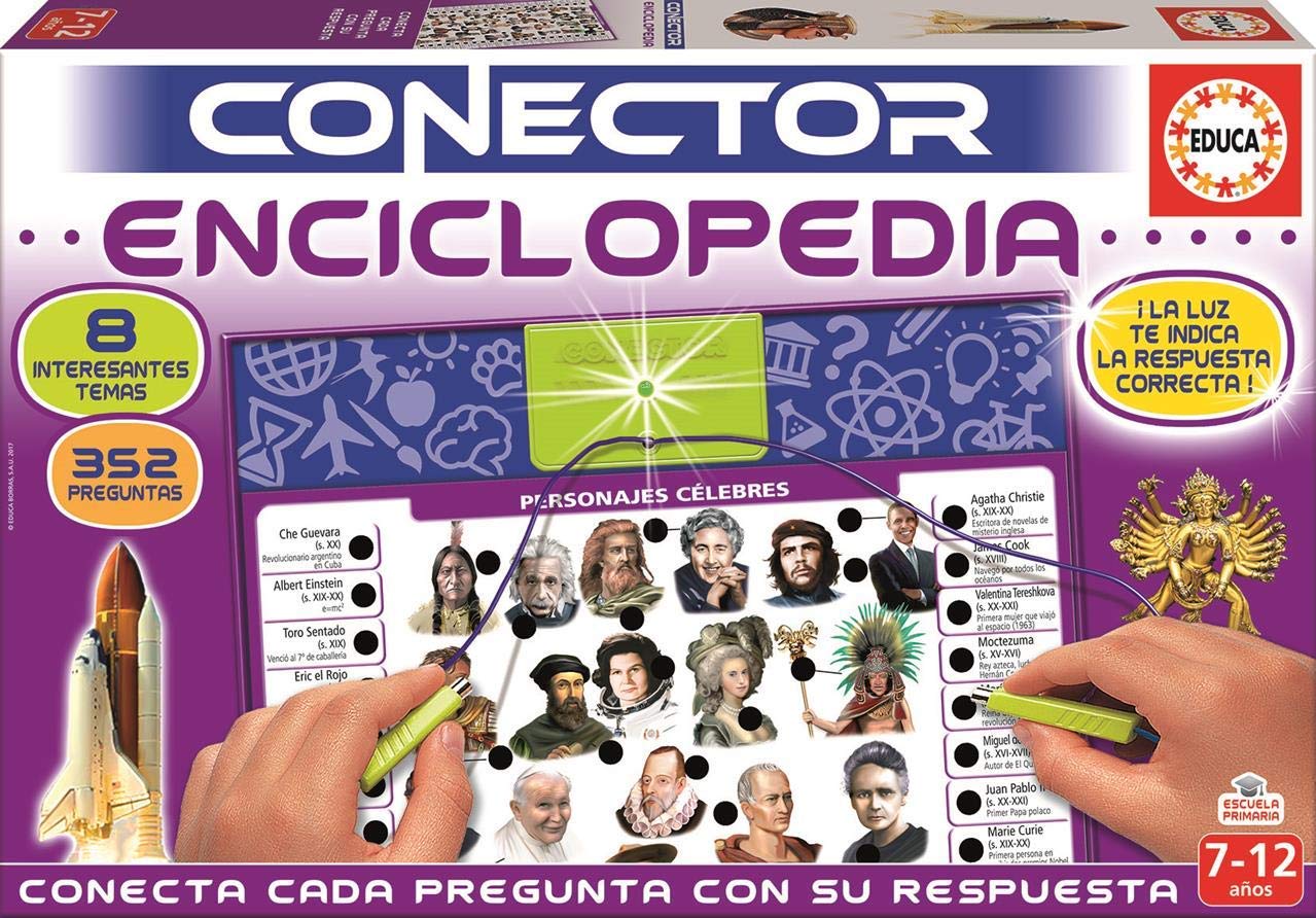 Educa Conector „Exploration Du Monde“ – Lernspiel Ab 7 Jahren (352 Fragen)