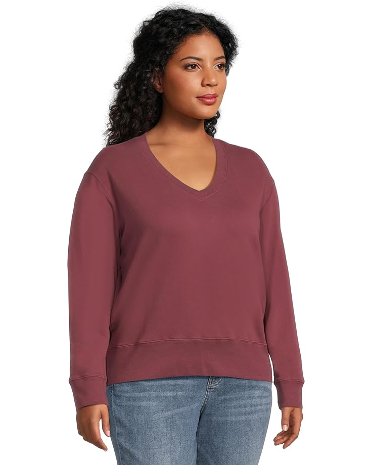 Mod-o-doc Long Sleeve Deep-v Neck Sweatshirt - #2 of 5