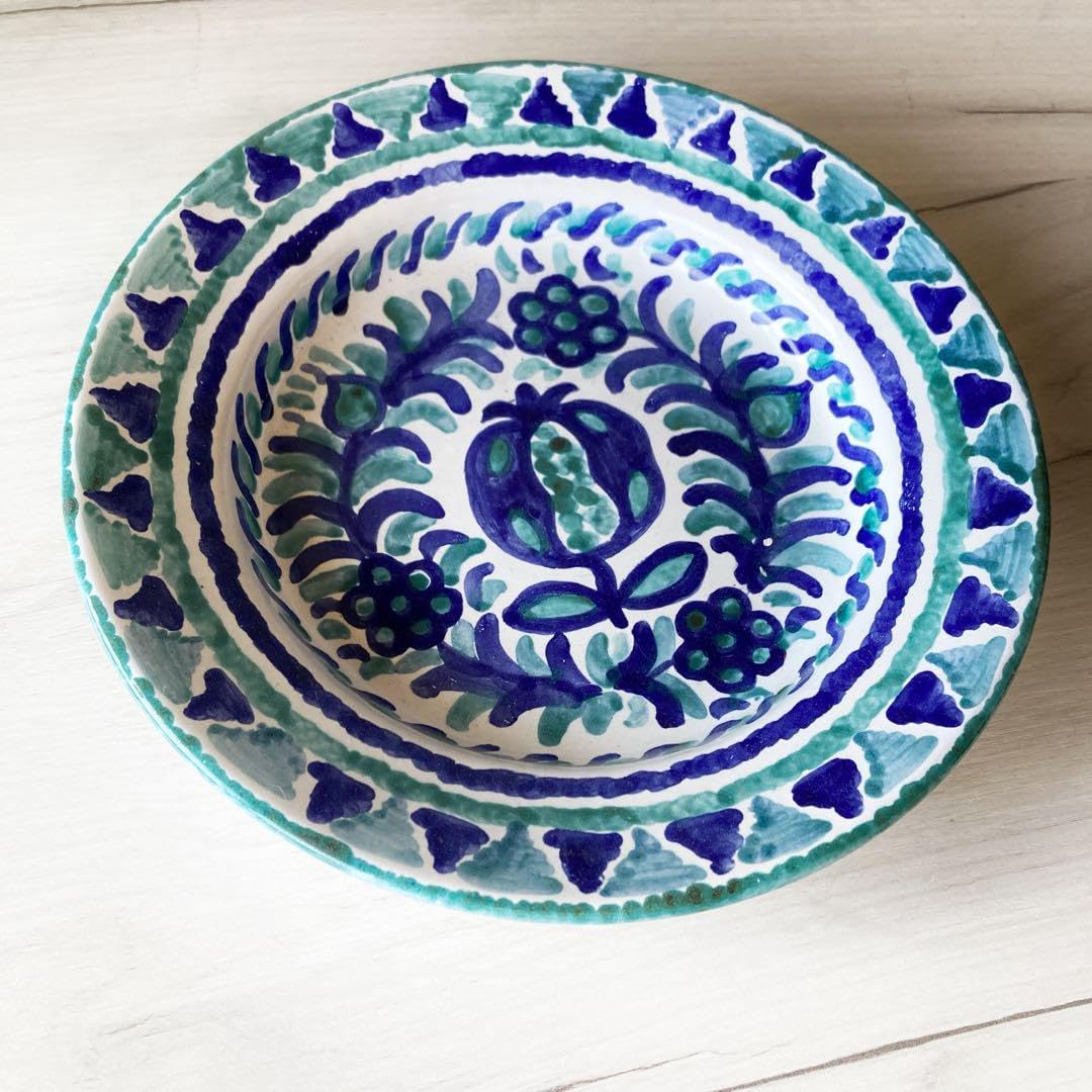 スペイン グラナダの絵皿 マヨリカ焼き マヨルカ焼き Shinya]マヨリカ