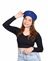 SOUL eTHICS Women's Premium Wool Blend French Artist Beret Cap - Stylish, Warm & Classic - Elegant Winter Beanie Hat for