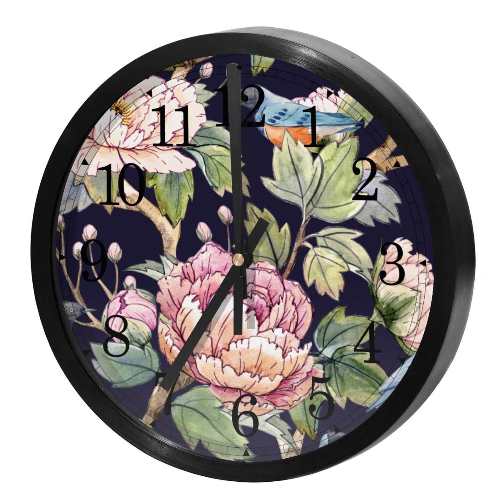 Horloge murale silencieuse sans tic-tac pour retrouver le sommeil et se concentrer