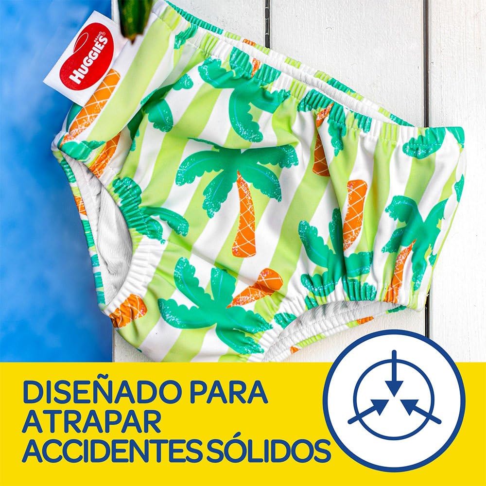 Huggies Little Swimmers wiederverwendbare Schwimmwindeln Größe 3-4 Tropical (11-14 kg)