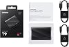 Samsung T9 Portable SSD 1TB, Up to 2,000MB/s, USB 3.2 Gen 2x2 External Solid State Drive, Up to 3 m drop resistant, for Creative professionals, YouTubers, Content creators, Mac compatible, MU-PG1T0B