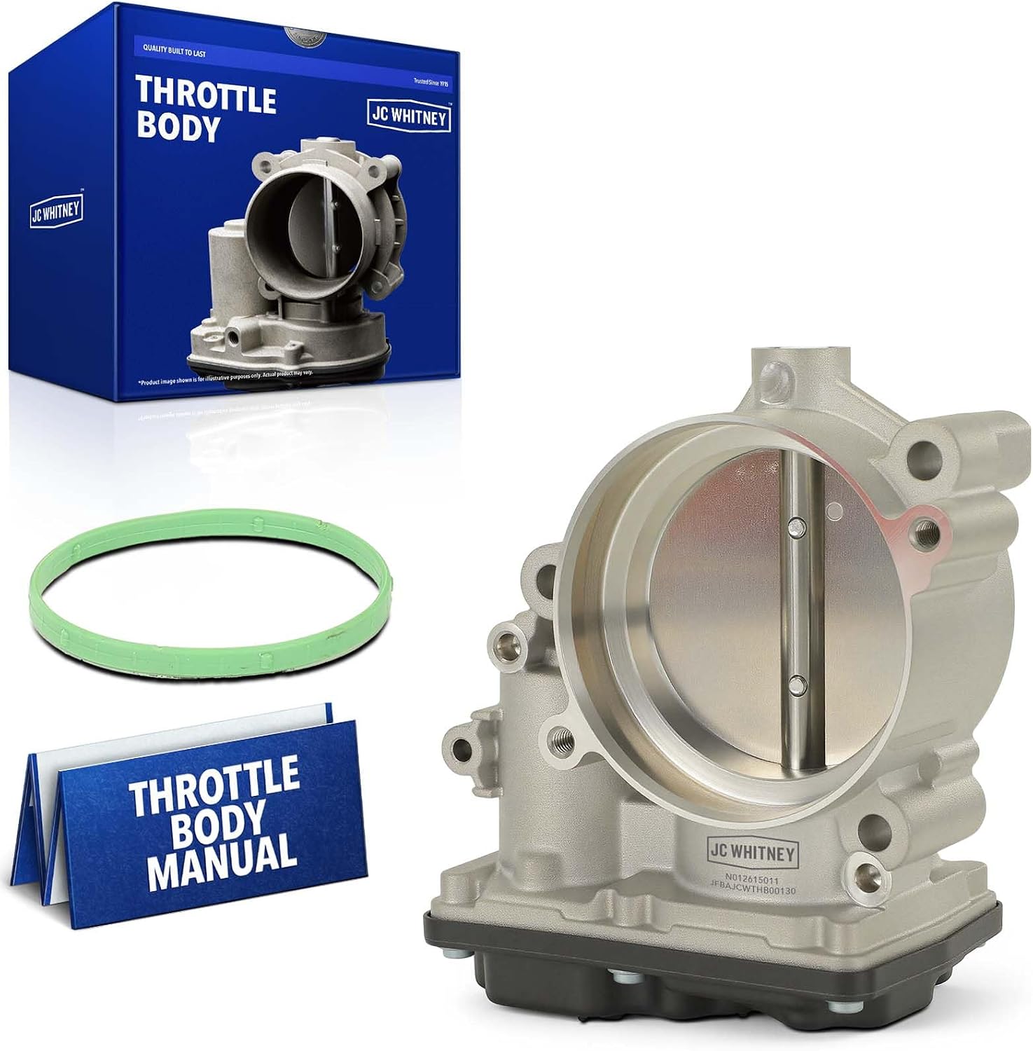 JC Whitney JFBAJCWTHB00130 Throttle Body - Compatible with BMW X5 2019-2023, 540i 2020, 540i xDrive 2020, X3 2020-2023, 740i 2020-2021, 740i xDrive 2020-2021 - 2.0L 3.0L 4.4L