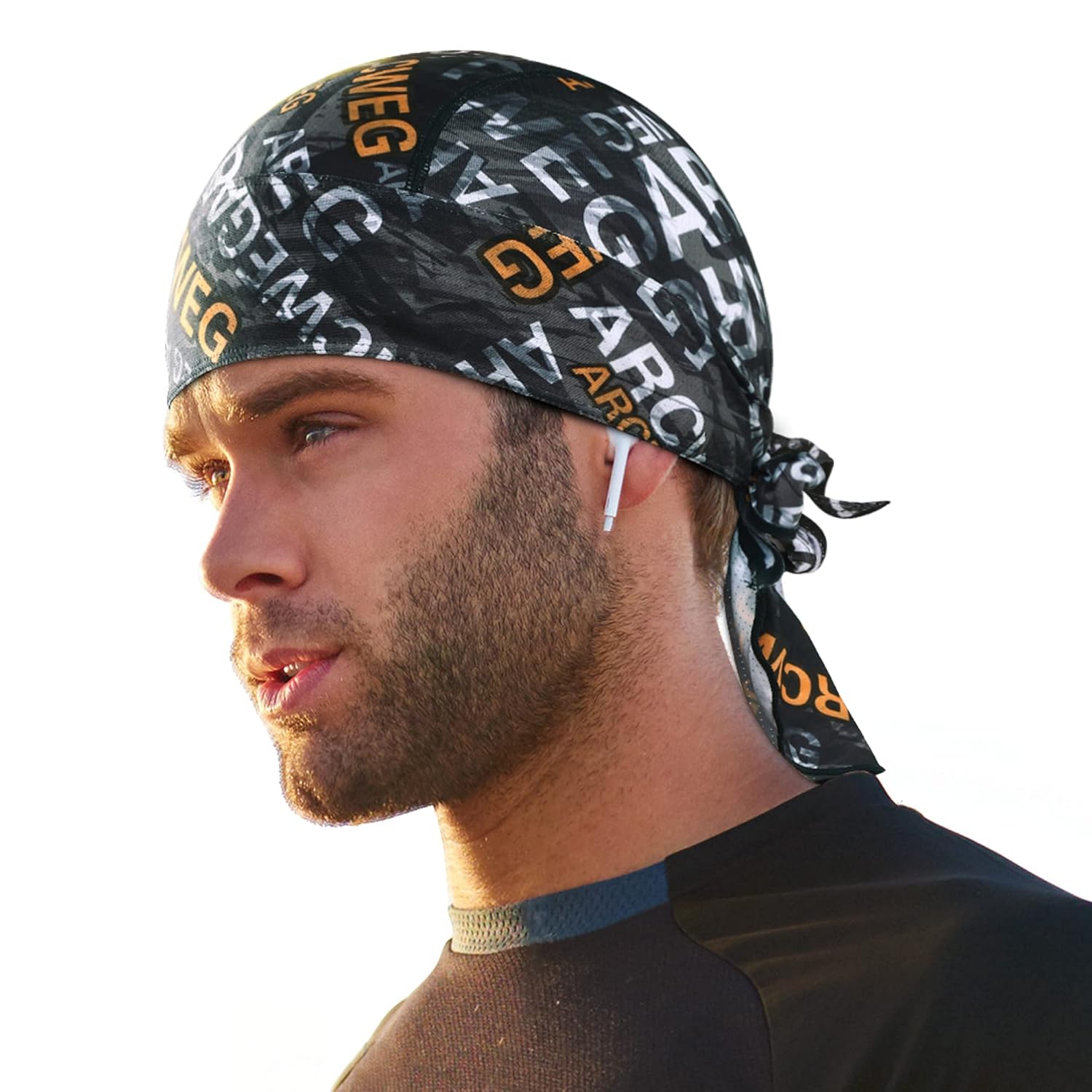 Arcweg Bandana Skull Pirate Men Women Sun Protection Cycling Cap Summer Hat Adjustable Sports Headband 21 3-24 4