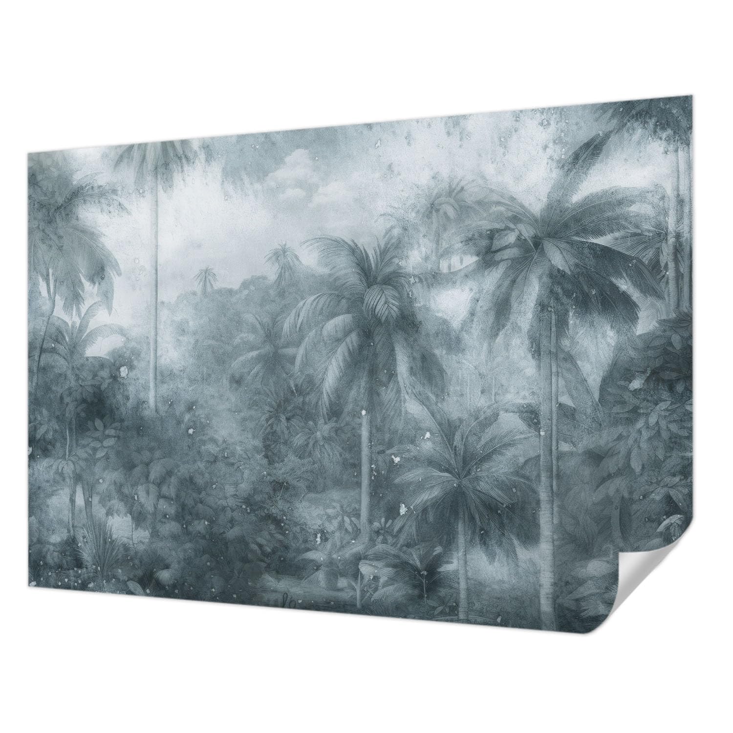 Papier peint autocollant tropical résistant aux taches 312x219