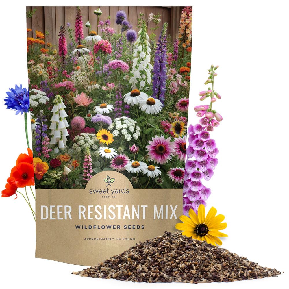 Sweet Yards Deer Resistant Wildflower Seed Mixture