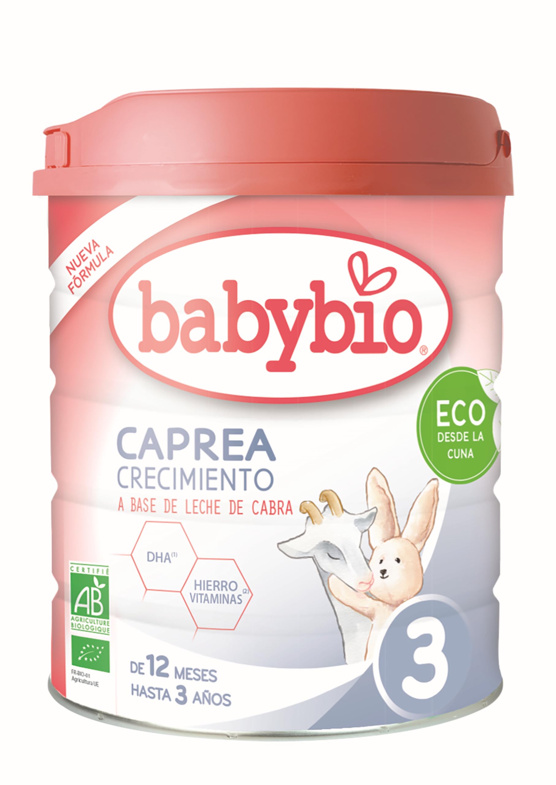 Babybio Leche Caprea 3 Bio 800 g
