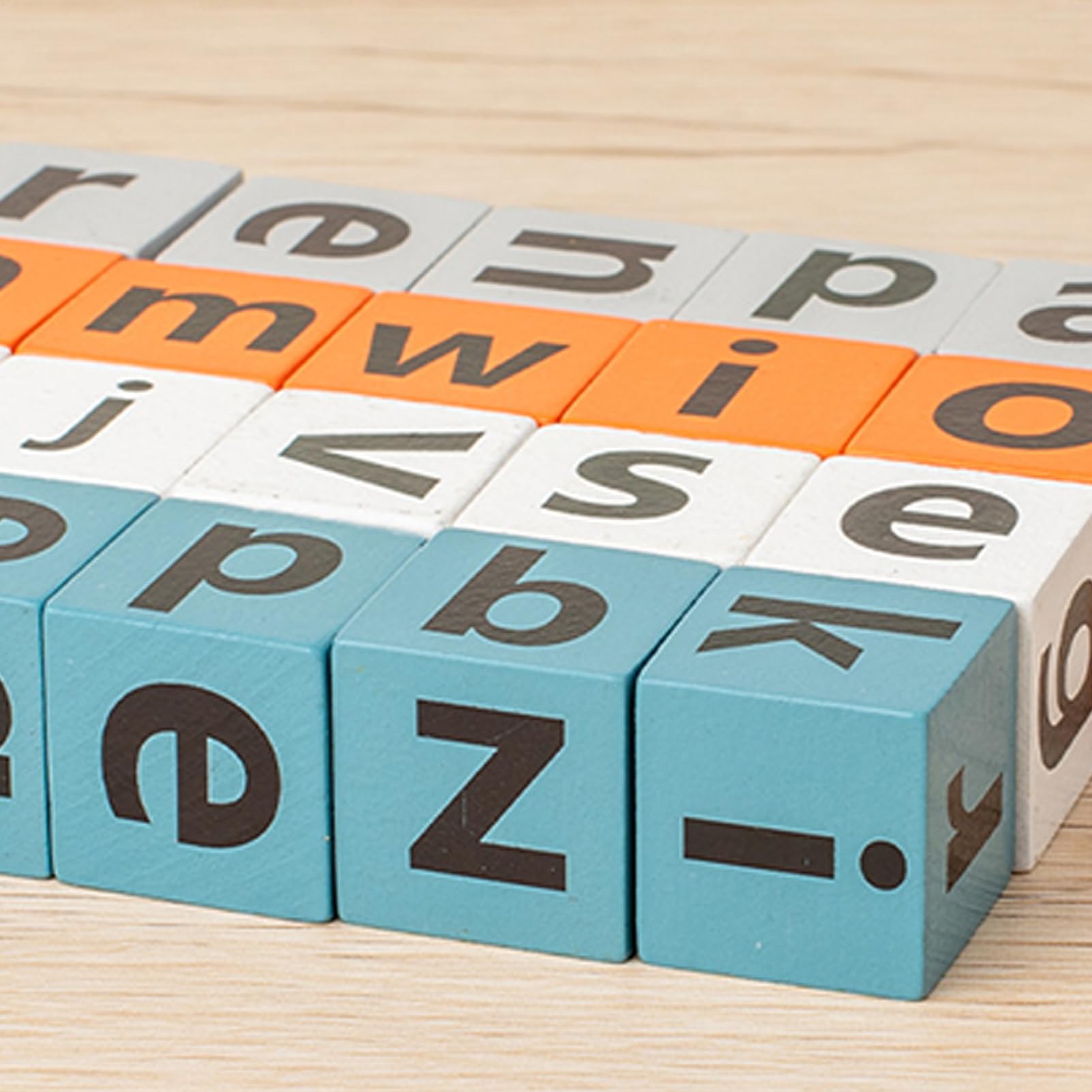 Word Spelling Games, 20 Wooden Alphabet Blocks with 54 Flash Cards, 14x12cm, Matching Letter Game for Kids, Preschool Learning Activities Toys, Educational and Engaging, for Kids — view 9