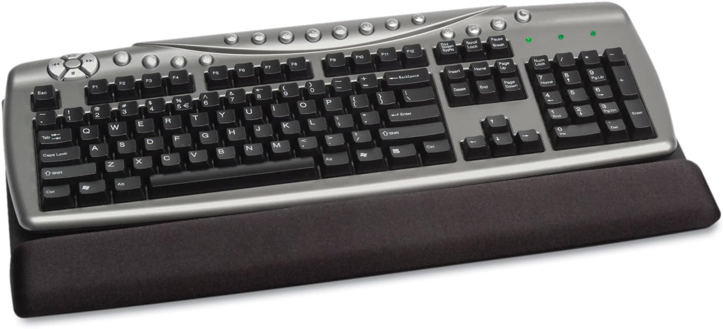 Keyboard Wrist Rest, 19 x 10.5, Black
