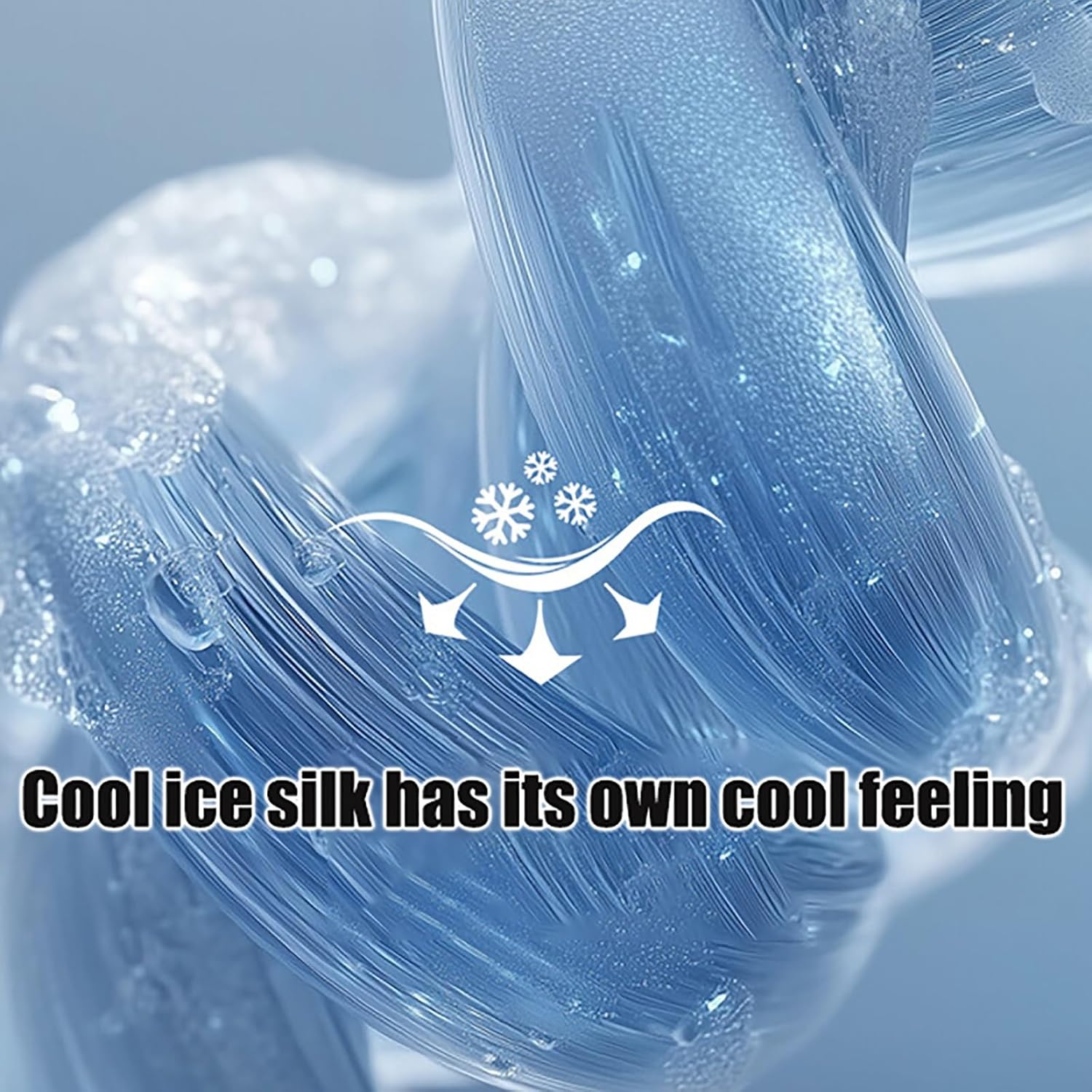 Ultra-Breathable Cooling Ice Silk Summer Sleeping Mat with Elastic Straps, Perfect for Hot Nights, Dorms and Guest Rooms, Quick-Dry Machine-Washable Design