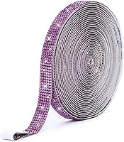 Vista 12 de Tiras autoadhesivas de diamantes de imitación, cinta de diamantes de imitación de 0.079 pulgadas con diamantes de imitación brillantes para teléfono