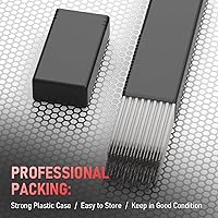 Vista 4 de YESWELDER E7018 1/8'' 5LB Electrodos de varilla de soldadura de acero al carbono de bajo hidrógeno de 1/8