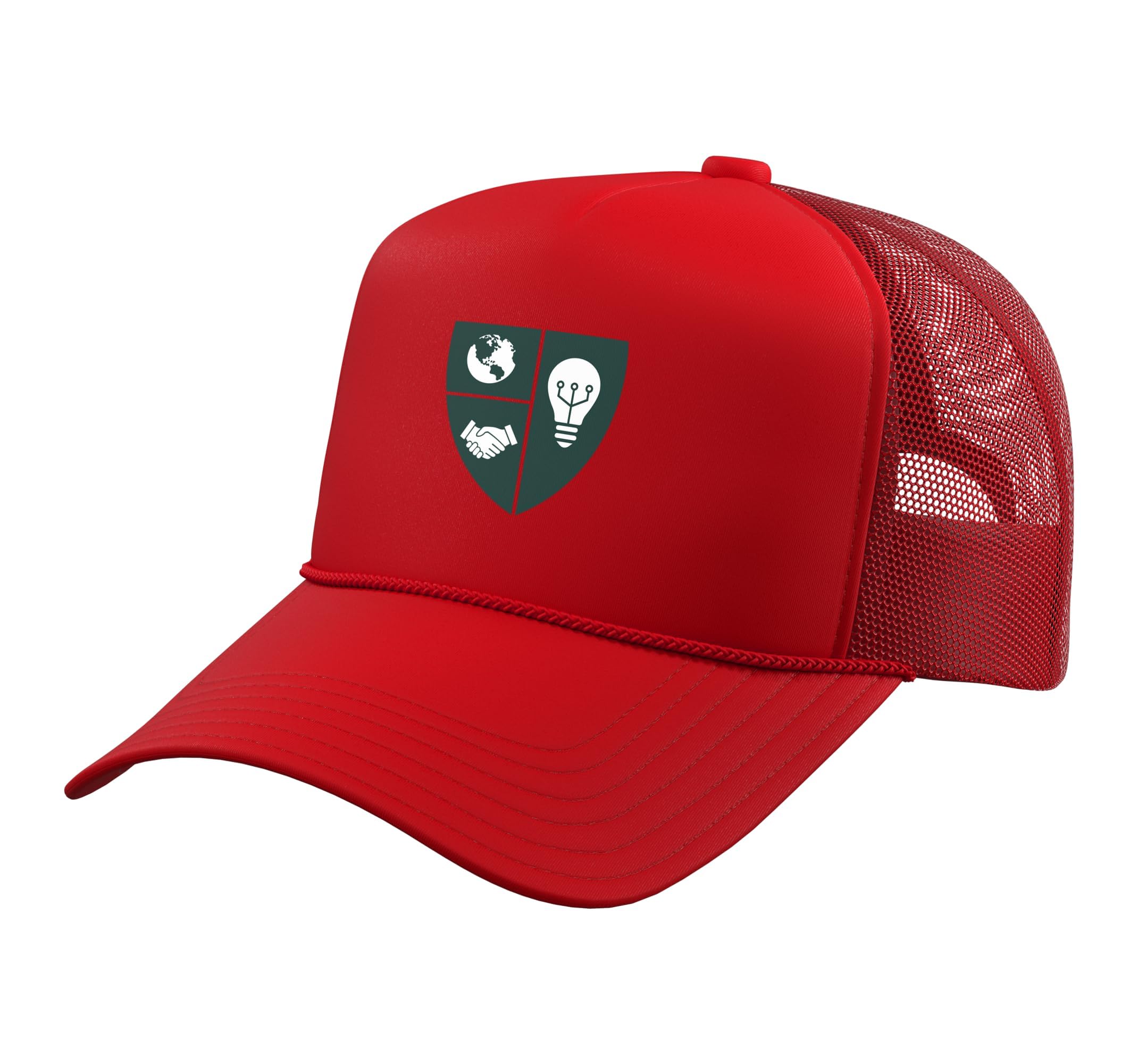 Mott Logo Trucker Hat with Adjustable Mesh Back