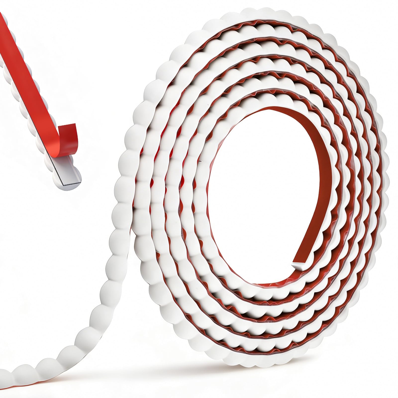 3 Metres Moulding Trim, Flexible Peel and Stick Wall Molding Trim