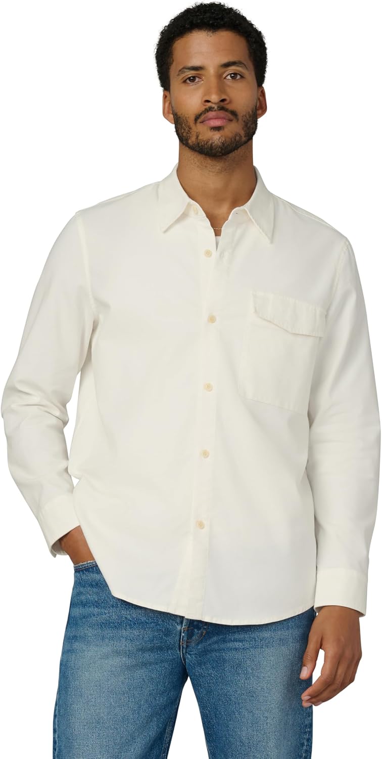 Joe's Men's The Reynolds Workwear Shirt Long Sleeve Pocket Button Down
